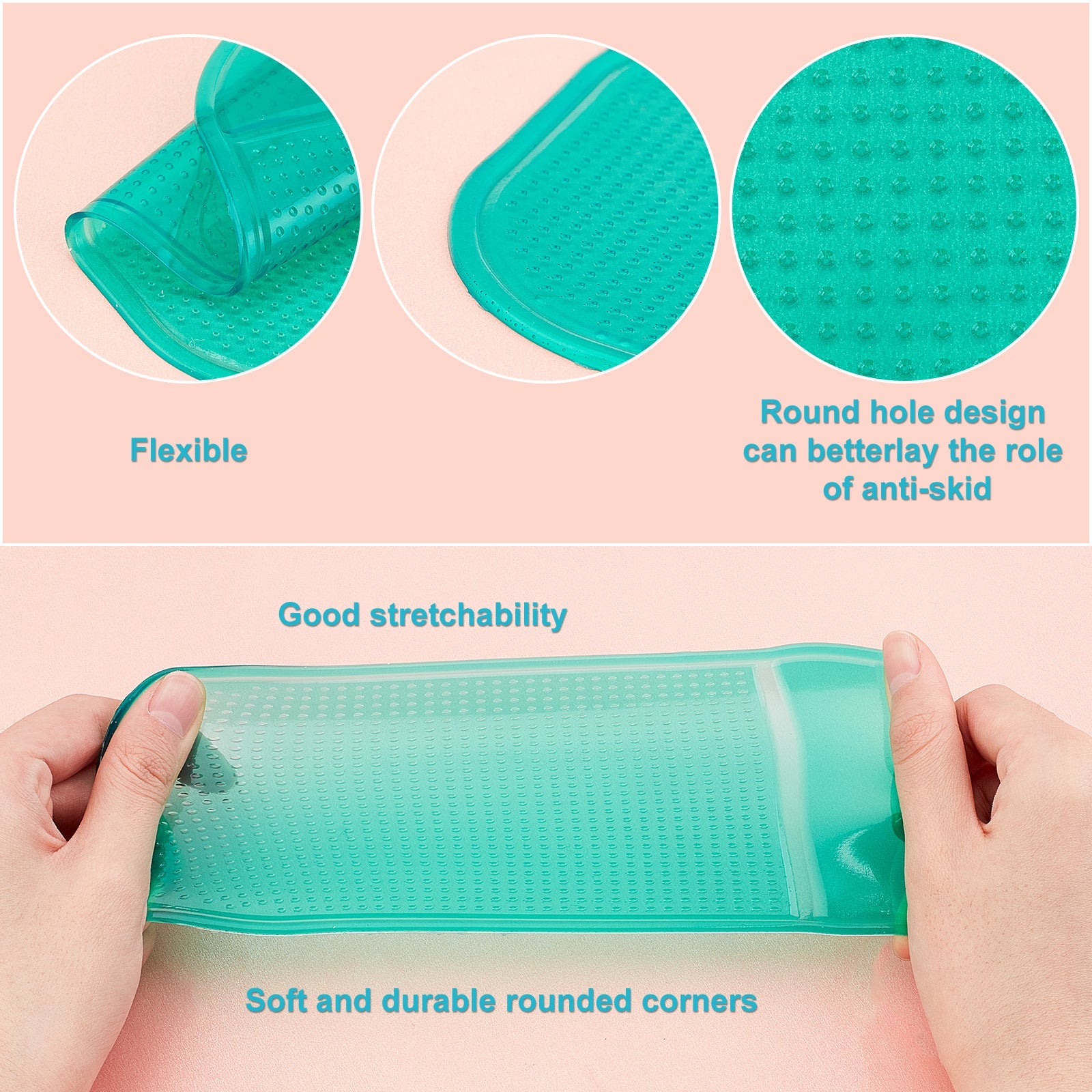 Silicone Manicure Mat Cushion Set