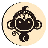 Monkey Chinese Zodiac Wax Seal Stamps