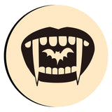 Halloween Vampire Mouth Wax Seal Stamps