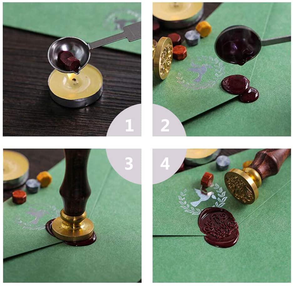 Musical Notation Pattern Wax Seal Stamp