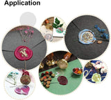 Pentagram with Rose Pattern Wax Seal Stamp