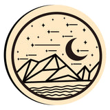 Moon and Mountain Wax Seal Stamps