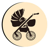 Baby Carriage Wax Seal Stamps