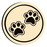 Dog Paw Prints Wax Seal Stamps