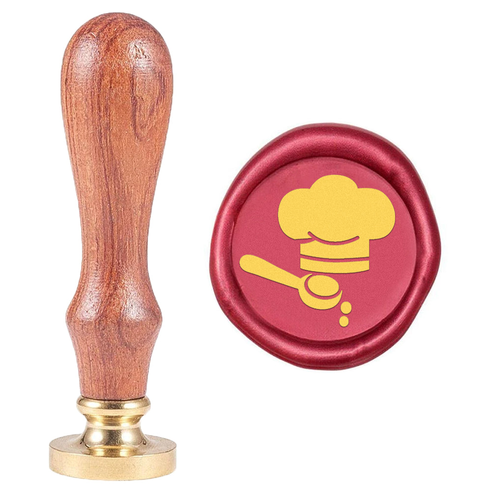 Wax Seal Stamp Chef Cap Spoon
