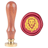 Lion Head Pattern Wax Seal Stamp