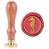 Sea Horse Pattern Wax Seal Stamp