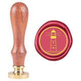 Lighthouse Pattern Wax Seal Stamp