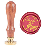 Wax Seal Stamp Calla Lily Flower