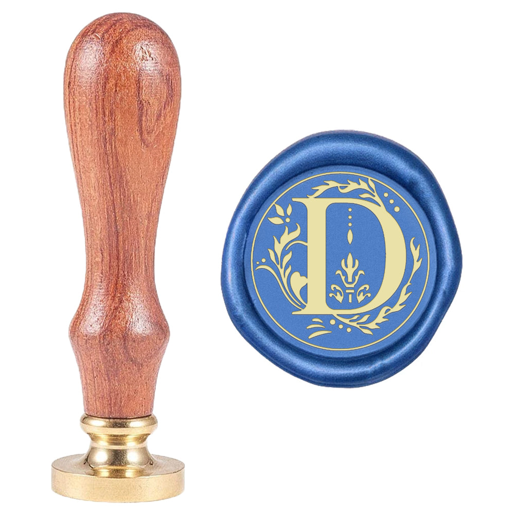 Letter D Wax Seal Stamp