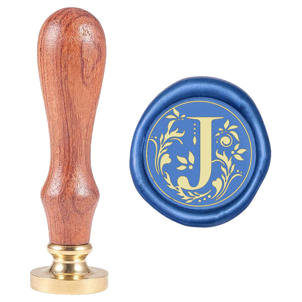 Letter J Wax Seal Stamp