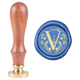 Letter V Wax Seal Stamp