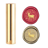 Star Deer Mini Brass Stamp