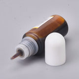 Epoxy Resin Pigment, Liquid Epoxy Resin Dye Transparent Colorant, for UV Resin Coloring, DIY Resin Art Jewelry Making, Saddle Brown, 67x21mm, Net Content: 10ml