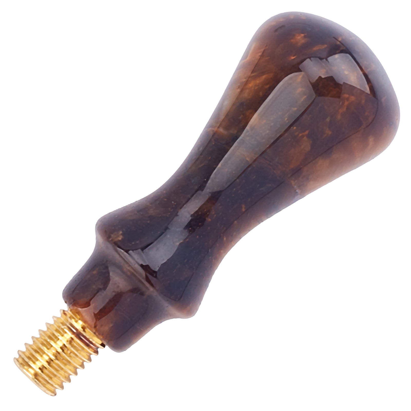 Glass Replacement Stamp Handle(Natural Tiger Eye)