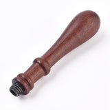 80mm long, 18mm wide Burly Wood Pear Wood Handle