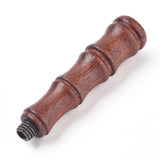 75mm long, 18mm wide Burly Wood Pear Wood Handle