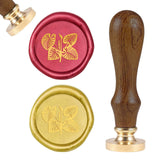 Alocasia Plant Wood Handle Wax Seal Stamp