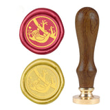 Sloth Wood Handle Wax Seal Stamp