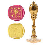 Honch Metal Handle Wax Seal Stamp