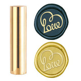 Heart Mini Brass Stamp