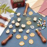 Puzzle Shaped Wood Handle Wax Seal Stamp