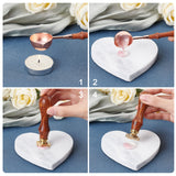 Cherry Blossoms Shaped Wood Handle Wax Seal Stamp