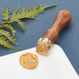 Bear Shaped Wood Handle Wax Seal Stamp