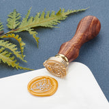 Bluebell Shaped Wood Handle Wax Seal Stamp