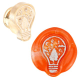 Light Bulb Tree Shaped Wax Seal Stamps
