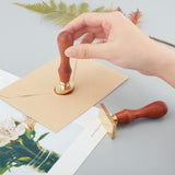 Thank You Oval Wood Handle Wax Seal Stamp