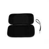 1 pc Game Console EVA Cute Portable Carring Case, Polyester and PU Case with Iron Finding, Black, 260x117.5x48.5mm