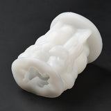 5PCS Embossed Pillar DIY Candle Silicone Molds, for Scented Candle Making, White, 8.4x10.9cm, Inner Diameter: 4.8x3.1cm