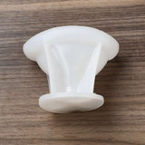 2 PCS 3D Christmas Hat DIY Candle Silicone Molds, For Scented Candle Making, White, 8.8x7.5cm, Inner Diameter: 8x7cm