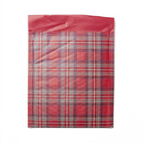 50 pc Kraft Paper & Plastic Bubble Envelope Bags, Self-adhesive Bag, Christmas Theme, Rectangle, Tartan Pattern, 27.5x21x0.35cm