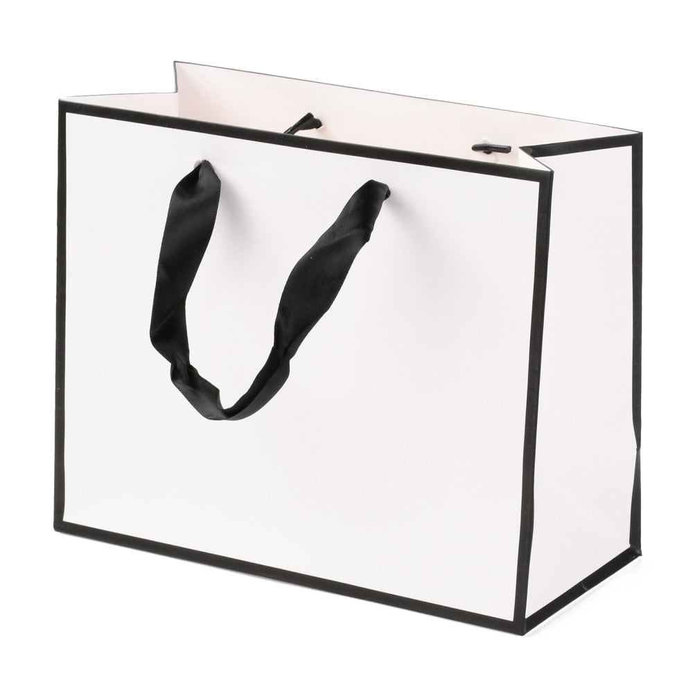 CRASPIRE 10 pc Rectangle Paper Bags, with Handles, for Gift Bags and