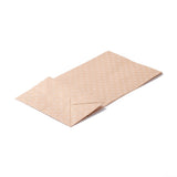 100 pc Rectangle Kraft Paper Bags, None Handles, Gift Bags, Polka Dot Pattern, BurlyWood, 13x8x24cm