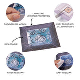 Craspire PVC Tile Stickers Set, Square Picture Frame with Flower Pattern, Mixed Color, 10.1x10.1x0.05cm, 10pcs/set, 2set/pack