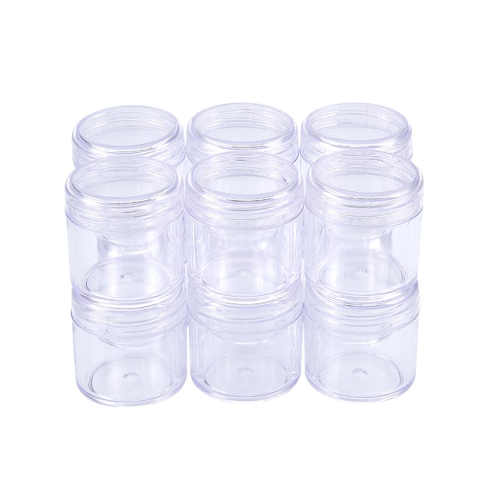 12pk Mini Plastic Storage Containers | Clear small boxes Jewelry box Food  Pots