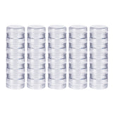 1 Set 10G/10ML Stackable Round Plastic Containers 5 Column(6 Layer/Column) Bead Storage Jars for Beads, Buttons, Crafts and Small Findings