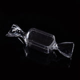20 pcs Transparent Plastic Bead Storage Containers, Candy, Clear, 82x21.5x23.5mm