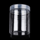20 pcs Plastic Bead Storage Containers, Screw Top Bead Jars, Column, Clear, 5.6x7.5cm, Inner Diameter: 5x7.3cm