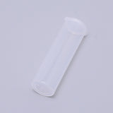 15 pcs 15pcs Column Transparent Plastic Bead Containers with Lids 8.8x3.1cm Bead Sorting Container Box Case for Jewellery Beads Pills Small Items