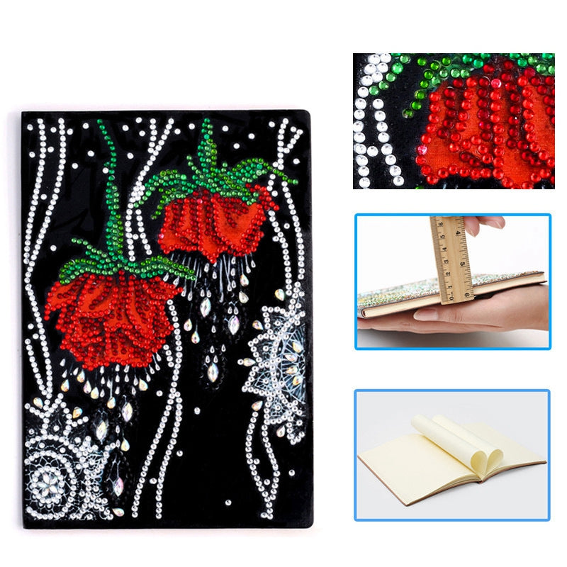 Craspire DIY Diamond Painting Notebook Kits, including PU Leather Book –  CRASPIRE
