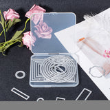 CRASPIRE Metal Cutting Dies Stencils, for DIY Scrapbooking/Photo Album, Decorative Embossing DIY Paper Card, Matte Platinum