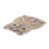 Craspire 5D DIY Owl Pattern Animal Diamond Painting Pencil Cup Holder Ornaments Kits, with Resin Rhinestones, Sticky Pen, Tray Plate, Glue Clay and Acrylic Plate, 144.5x107x2mm, 2Set/Pack