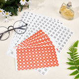 Craspire 60 Sheets 12 Styles Clothing Size Round Sticker Labels, Adhesive Stickers, for Clothing T Shirts, Mixed Color, 5sheet/style