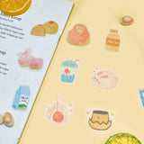 80pcs Scrapbook Stickers Set Food Theme