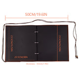 Scrapbook Photo Album Brown Felt Cover(235x250mm)