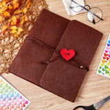 Scrapbook Photo Album Brown Felt Cover(235x250mm)